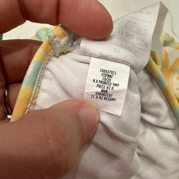 Janie & Jack x Rachel Zoe Pastel Ruffle 2-Piece Swimsuit - Picture 8 of 10